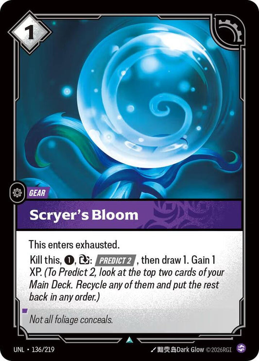 [UNL] - Riftbound: Unleashed  - Scryer's Bloom Riftbound