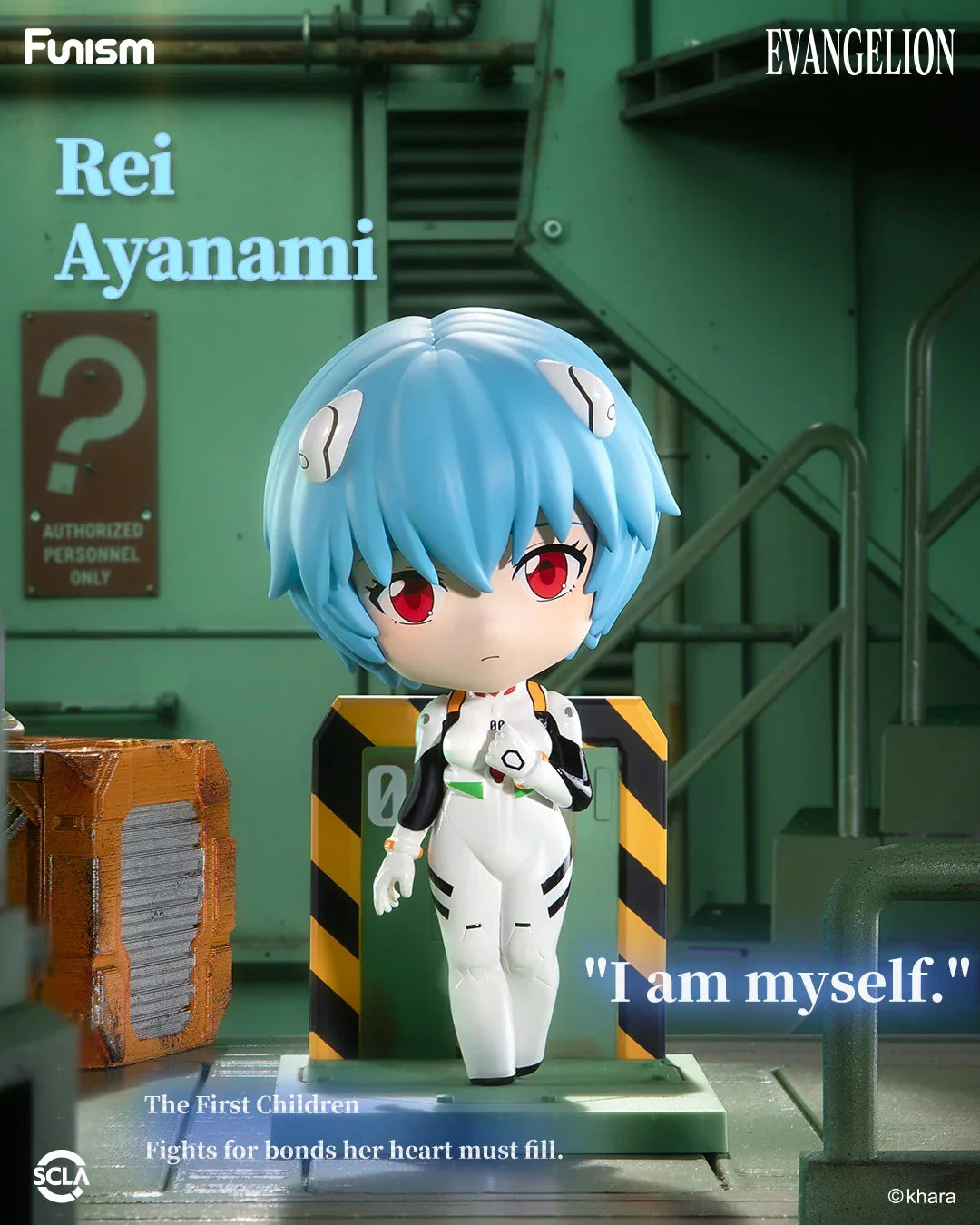 FUNISM - EVA Vol.1 Neon Genesis Evangelion Blind Box Figurine Series Armchair Generals