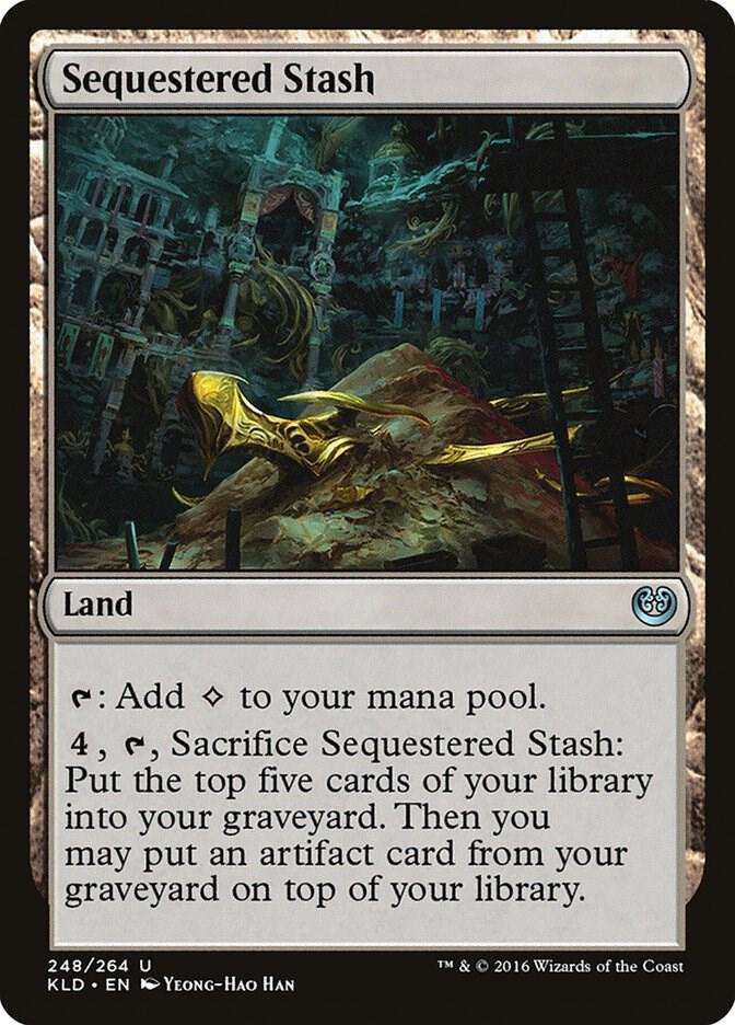 KLD - Kaladesh - Sequestered Stash Magic The Gathering