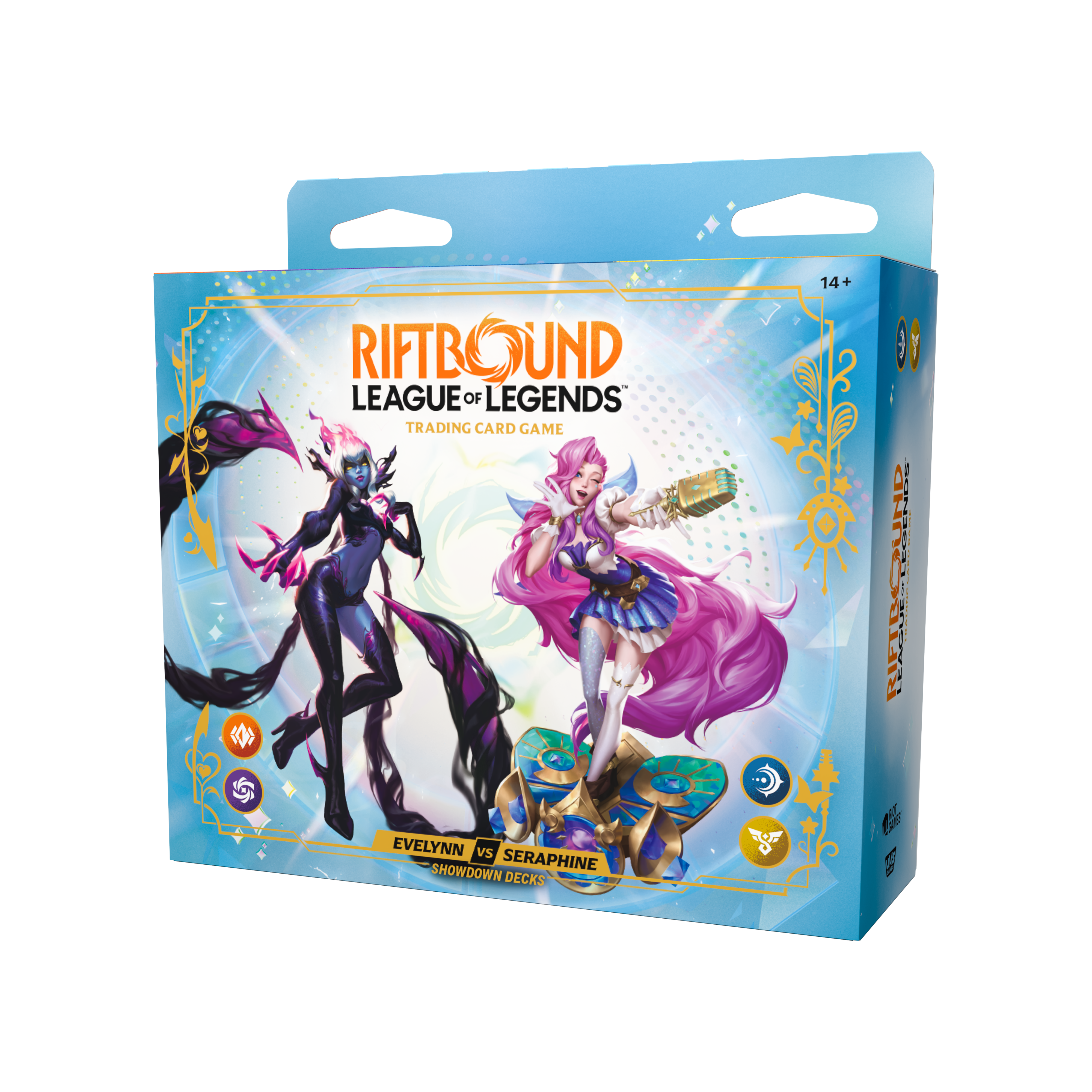 Riftbound: League of Legends TCG - Set 5: Radiance - Showdown Decks - Evelynn vs Seraphine Riftbound