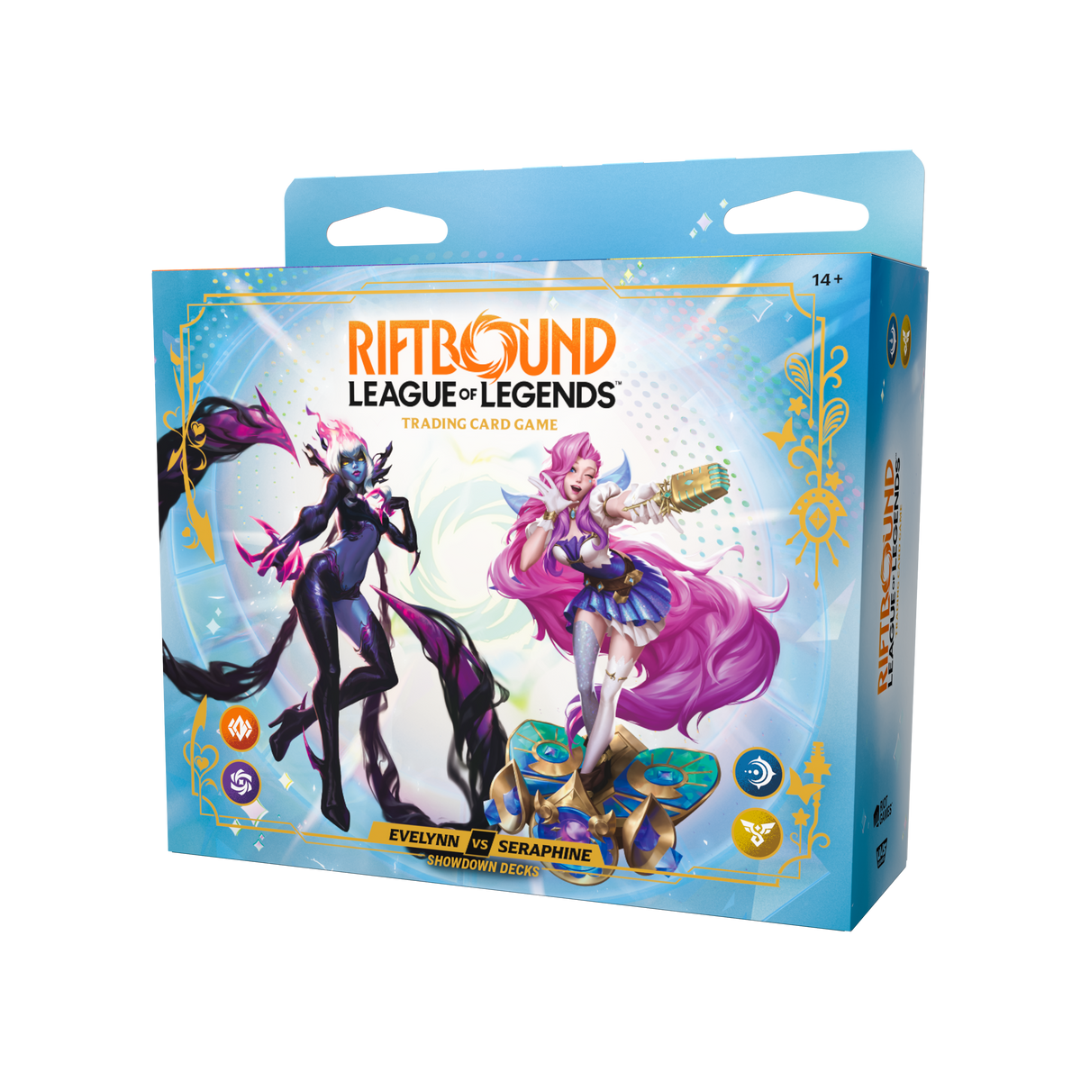 Riftbound: League of Legends TCG - Set 5: Radiance - Showdown Decks - Evelynn vs Seraphine Riftbound