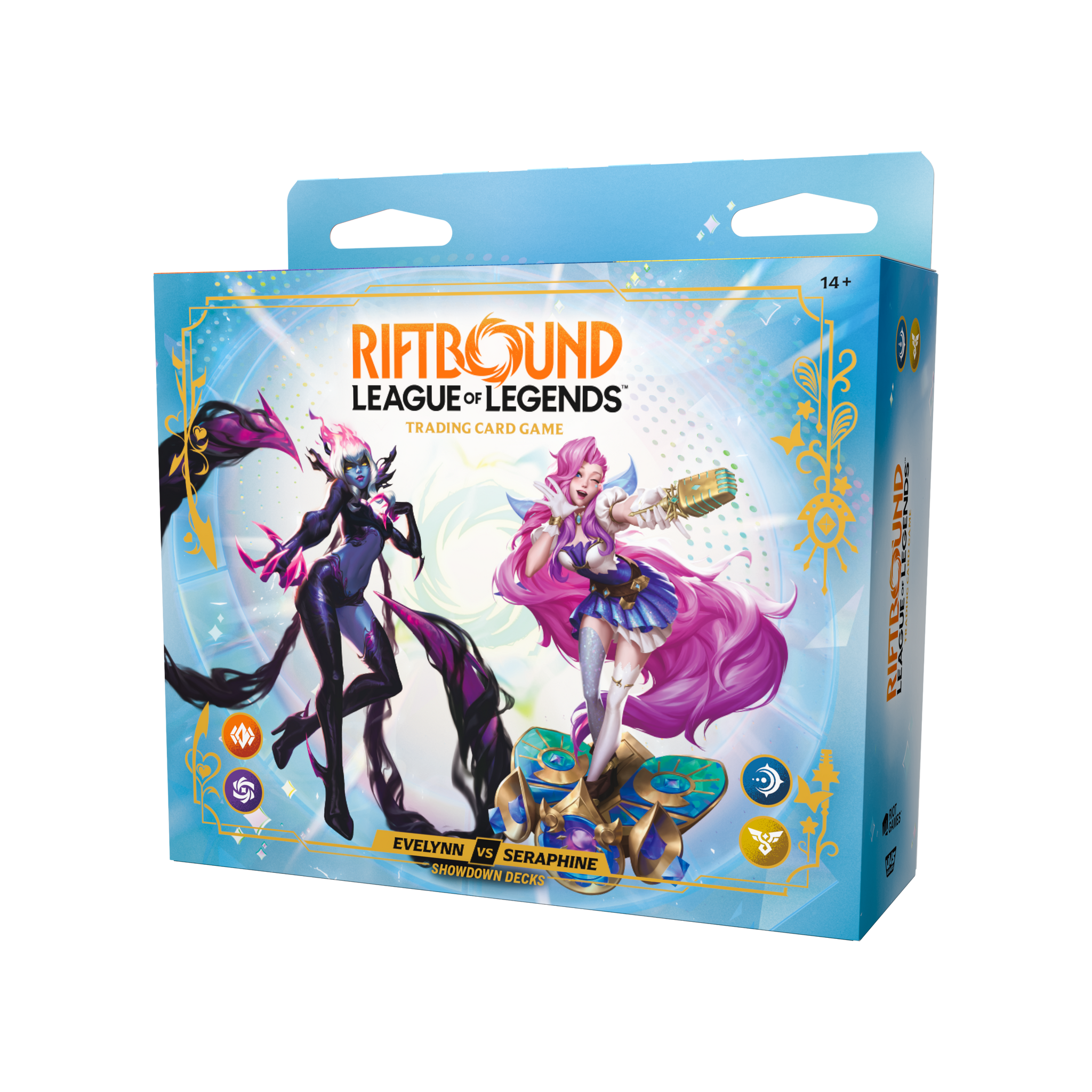 Riftbound: League of Legends TCG - Set 5: Radiance - Showdown Decks - Evelynn vs Seraphine Riftbound