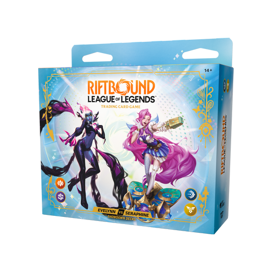 Riftbound: League of Legends TCG - Set 5: Radiance - Showdown Decks - Evelynn vs Seraphine Riftbound