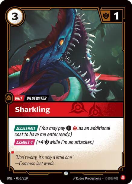 [UNL] - Riftbound: Unleashed - Sharkling Riftbound