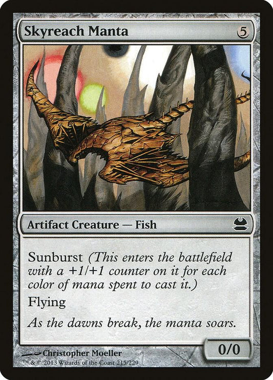 MMA - Modern Masters - Skyreach Manta Magic The Gathering