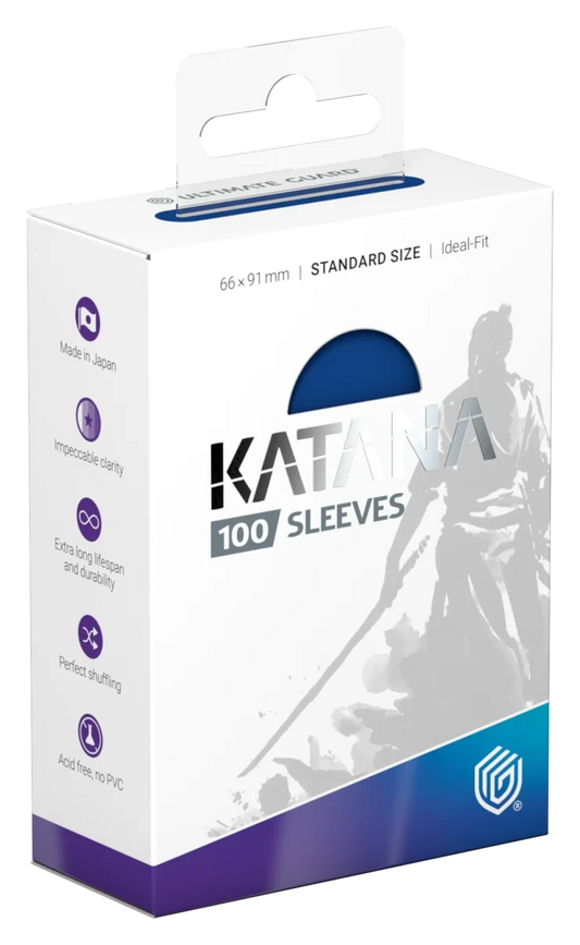 Ultimate Guard Katana Sleeves Standard Size - Blue Bird Ultimate Guard Katana