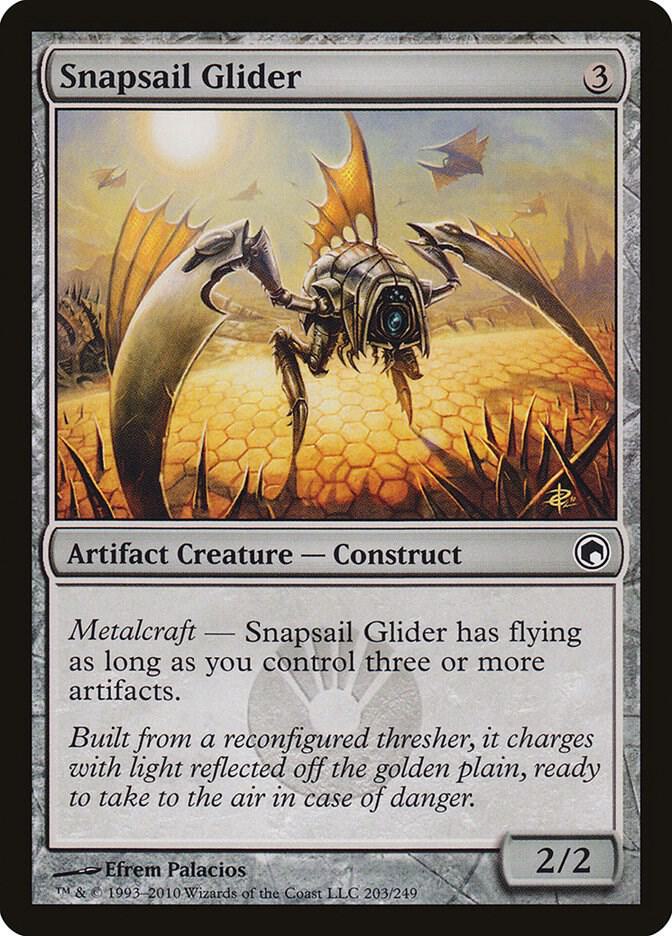 SOM - Scars of Mirrodin - Snapsail Glider Magic The Gathering