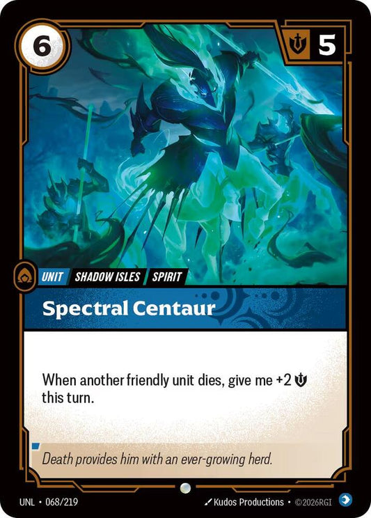 [UNL] - Riftbound: Unleashed - Spectral Centaur Riftbound