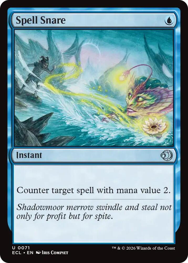 ECL - Lorwyn Eclipsed MTG Card - Spell Snare Magic The Gathering