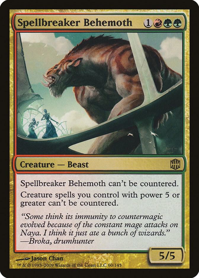 Spellbreaker Behemoth - Alara Reborn Armchair Generals