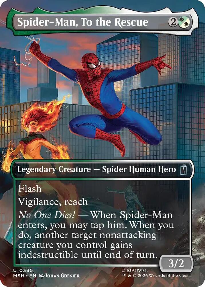 MSH - Marvel Super Heroes - Spider-Man, To the Rescue Magic The Gathering