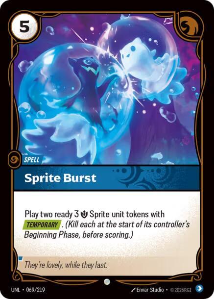 [UNL] - Riftbound: Unleashed - Sprite Burst Riftbound