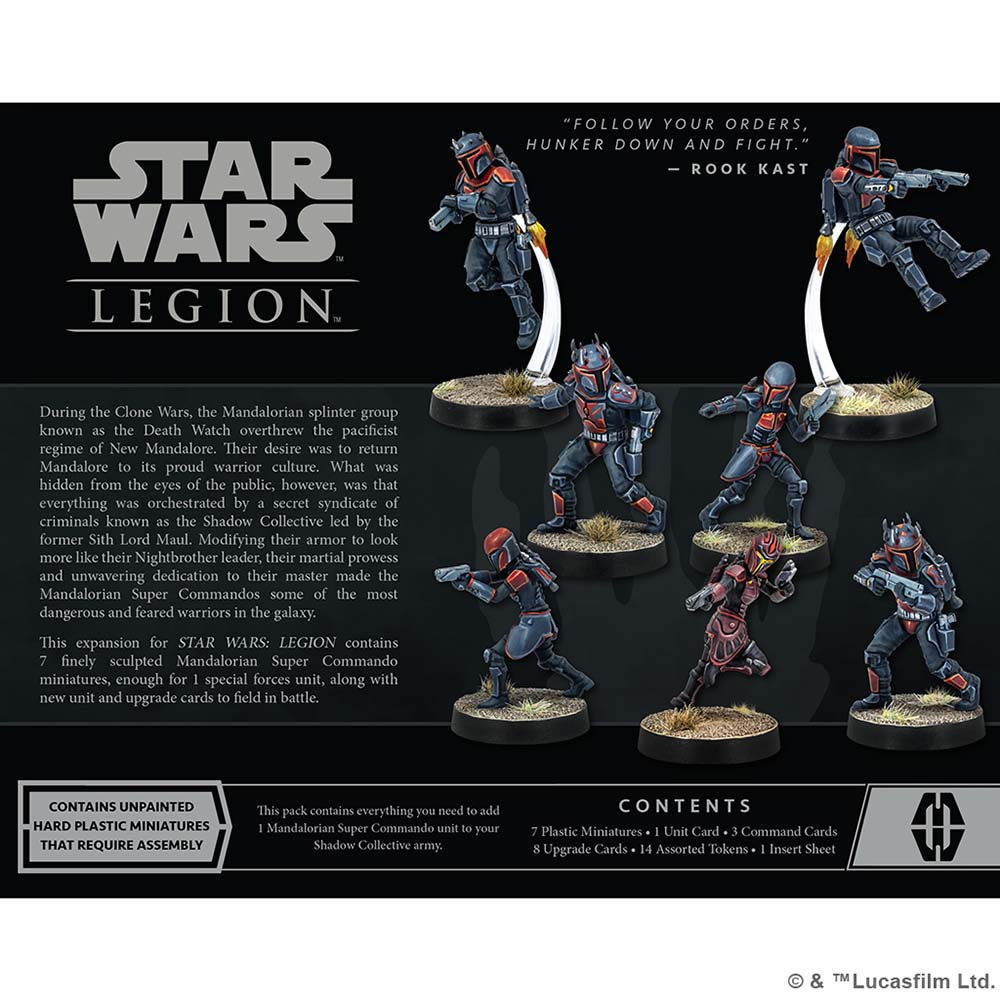 Mandalorian Super Commandos Star Wars