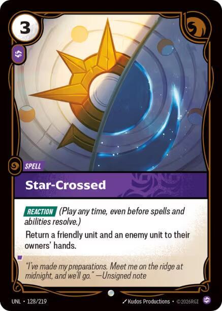 [UNL] - Riftbound: Unleashed - Star-Crossed Riftbound