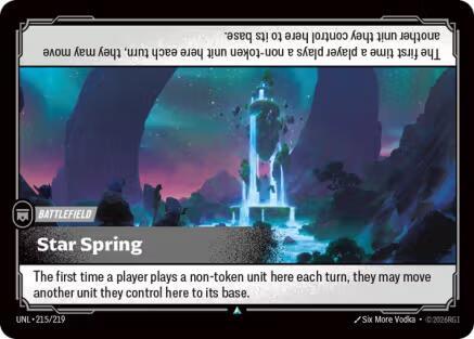 [UNL] - Riftbound: Unleashed - Star Spring Riftbound