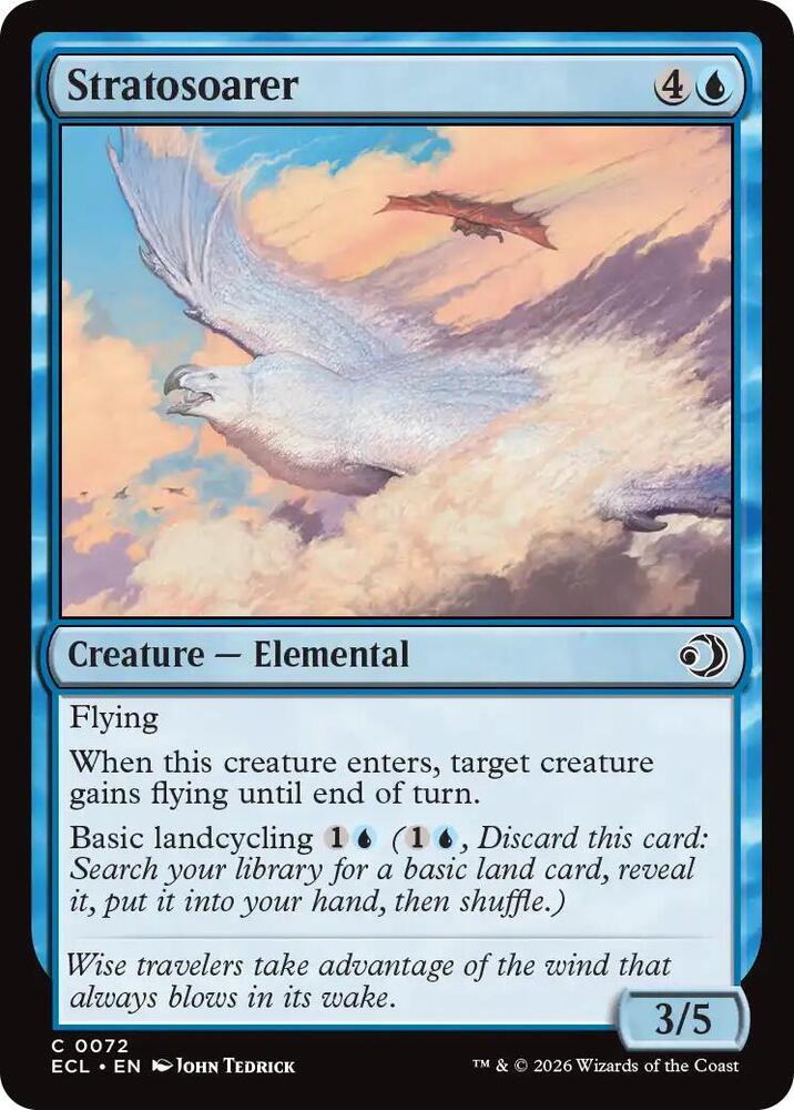 ECL - Lorwyn Eclipsed MTG Card - Stratosoarer Magic The Gathering