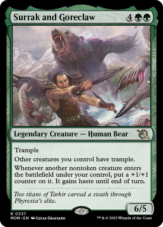 Surrak and Goreclaw - March of the Machine Armchair Generals