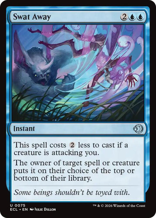 ECL - Lorwyn Eclipsed MTG Card - Swat Away Magic The Gathering