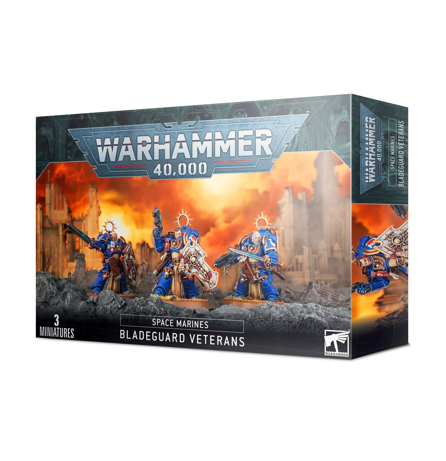 Warhammer 40K: SPACE MARINES BLADEGUARD VETERANS Games Workshop