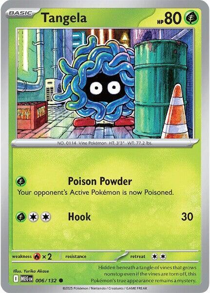 Pokemon - ME01 - Mega Evolution - Tangela - 006/132 Pokemon