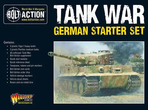 Tank War: German starter set Armchair Generals