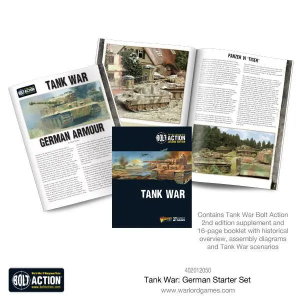 Tank War: German starter set Armchair Generals