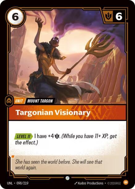 [UNL] - Riftbound: Unleashed - Targonian Visionary Riftbound