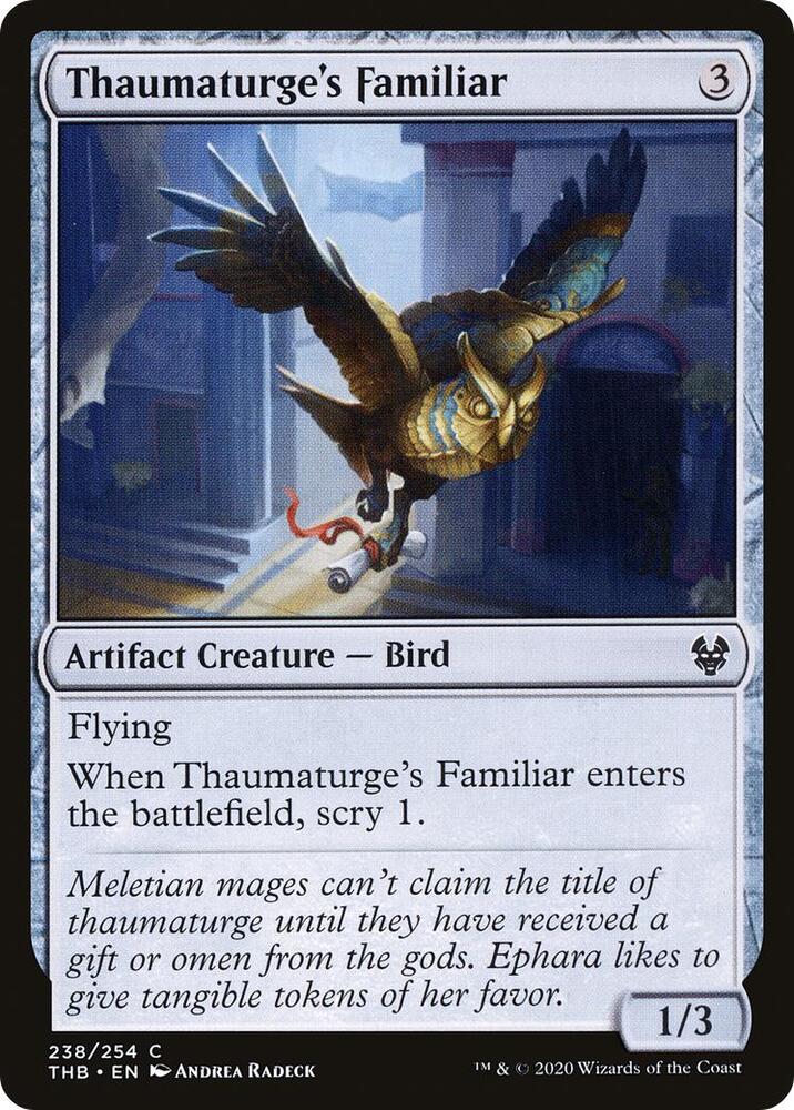 THB - Theros Beyond Death - Thaumaturge's Familiar Magic The Gathering