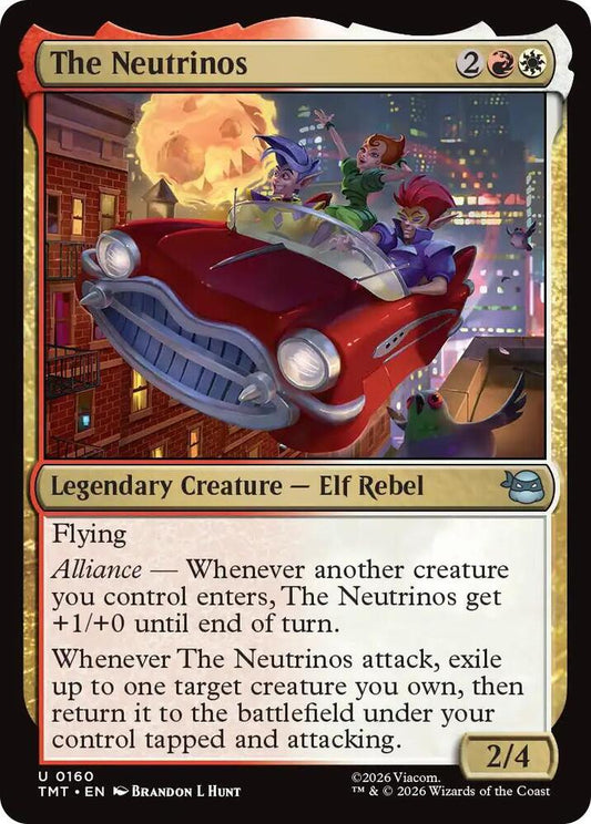 TMT - Teenage Mutant Ninja Turtles - The Neutrinos (FOIL) Magic The Gathering