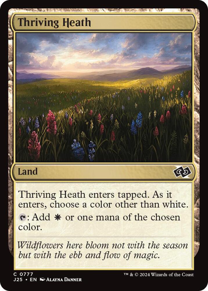 J25 - Magic The Gathering: Foundations Jumpstart - Thriving Heath Magic The Gathering