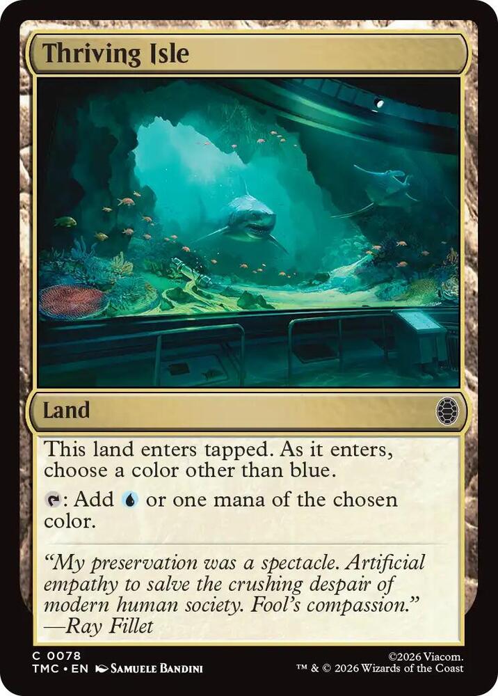 TMC - Teenage Mutant Ninja Turtles - Thriving Isle Magic The Gathering