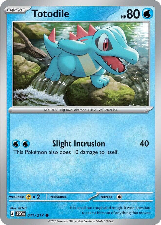 Pokémon - Ascended Heroes [ASC] - Totodile - 041/217 Pokemon