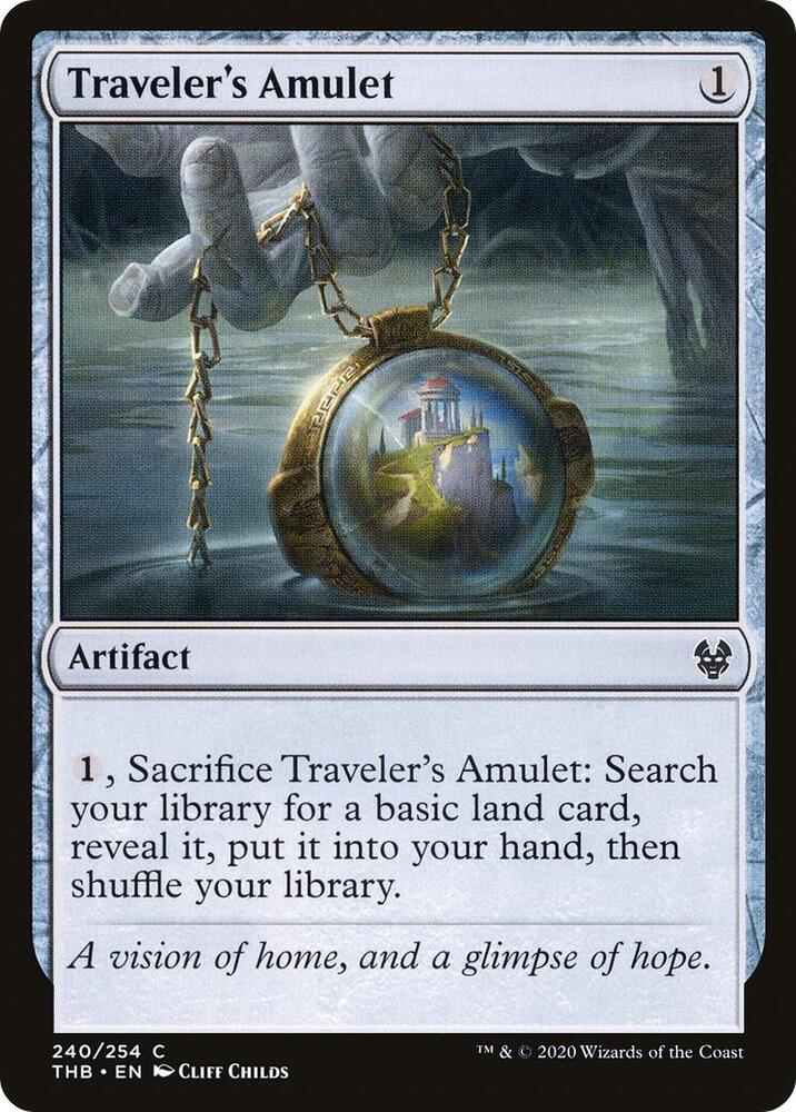 THB - Theros Beyond Death - Traveler's Amulet Magic The Gathering
