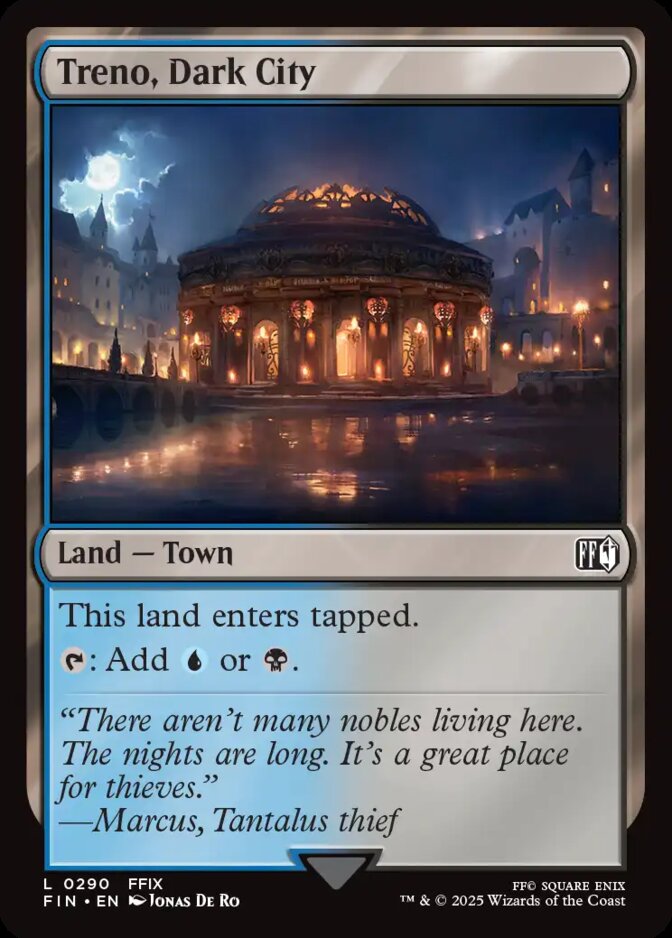 Treno, Dark City Magic The Gathering