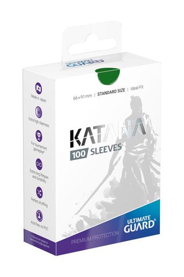 Ultimate Guard Katana Sleeves Standard Size Green (100) Ultimate Guard Katana