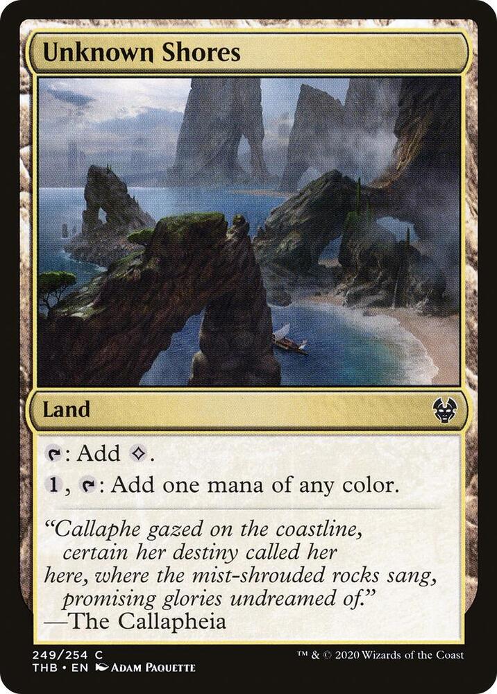 Unknown Shores Magic The Gathering