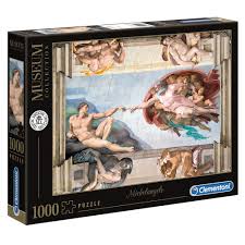 MUSEUM COLLECTION MICHEALANGELO 1000 PIECE PUZZLE
