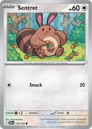 Pokemon - Scarlet & Violet - Journey Together - Sentret - 118/159