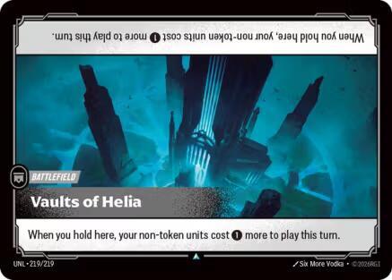 [UNL] - Riftbound: Unleashed - Vaults of Helia Riftbound
