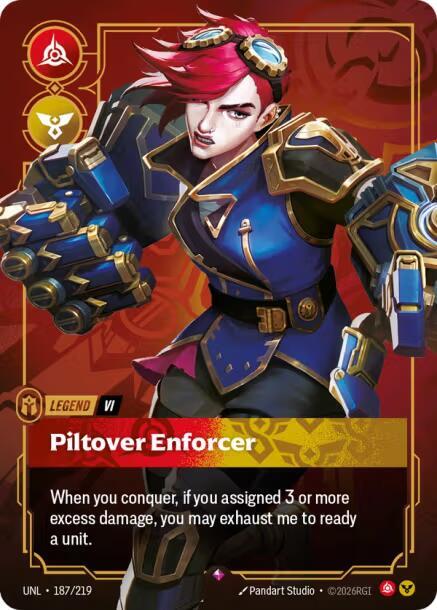 [UNL] - Riftbound: Unleashed - Vi: Piltover Enforcer Riftbound