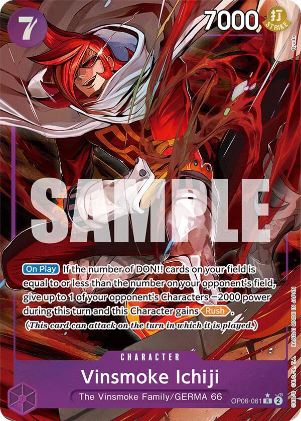 Vinsmoke Ichiji - Wings of the Captain [OP06-061] One Piece