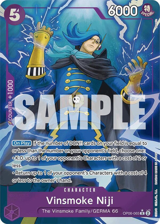 Vinsmoke Niji - Wings of the Captain [OP06-065] Armchair Generals