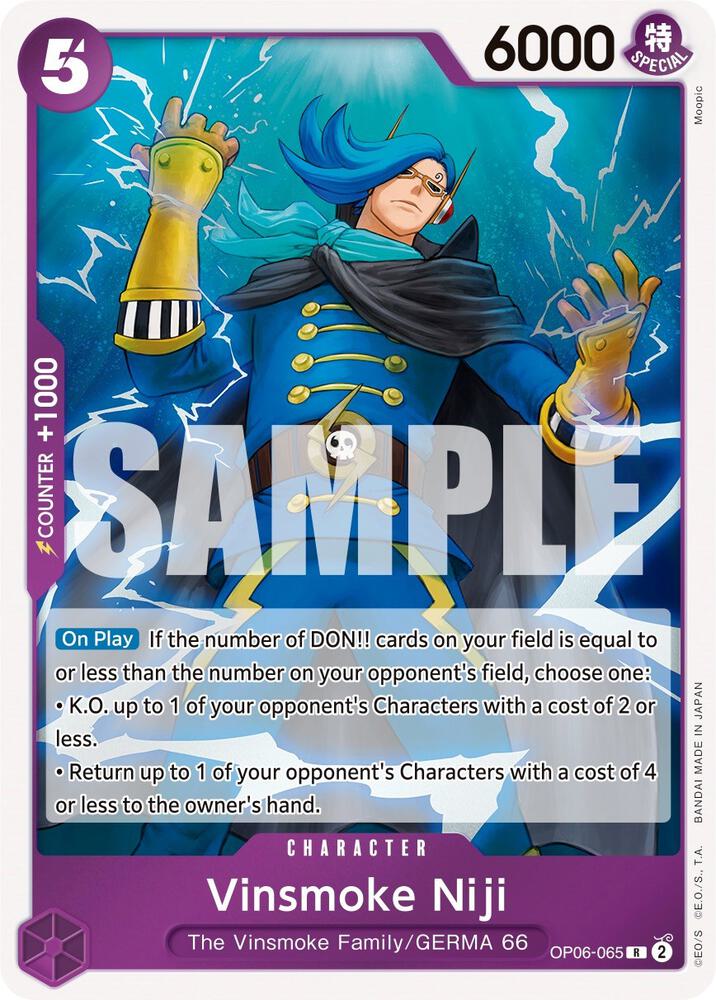 Vinsmoke Niji - Wings of the Captain [OP06-065] Armchair Generals