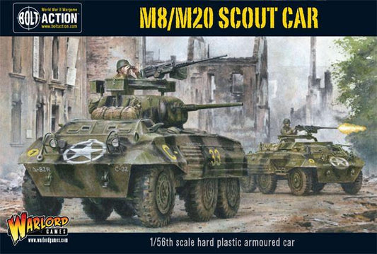 Bolt Action - M8/M20 Greyhound Scout Car Warlord Games