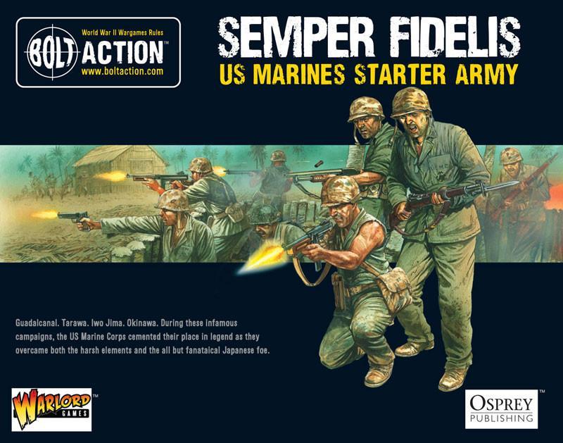 Semper Fidelis - US Marines Starter Army Warlord Games