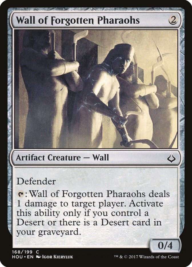 HOU - Hour Of Devastation - Wall of Forgotten Pharoahs Magic The Gathering
