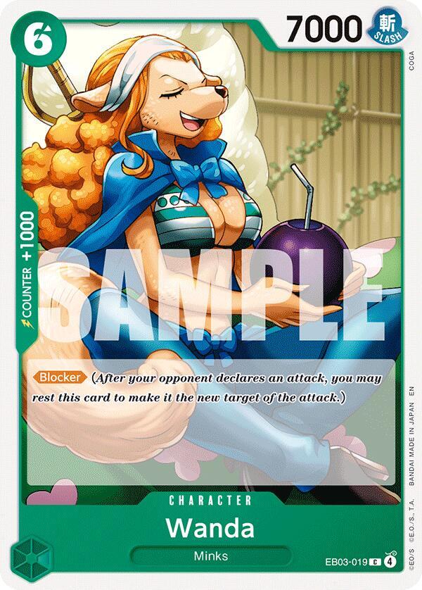 Wanda - Extra Booster: One Piece Heroines Edition [EB03-019] (Simplified Chinese Version) One Piece
