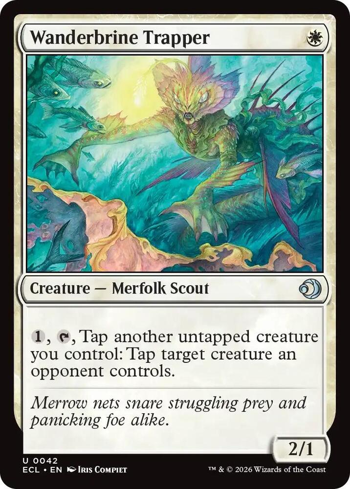 ECL - Lorwyn Eclipsed MTG Card - Wanderbrine Trapper (FOIL) Magic The Gathering