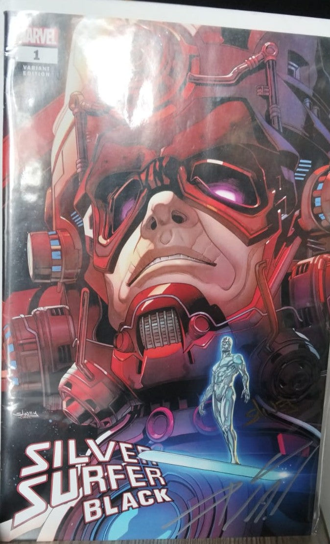 Silver Surfer Black Comic Signed by Will Sliney Armchair Generals