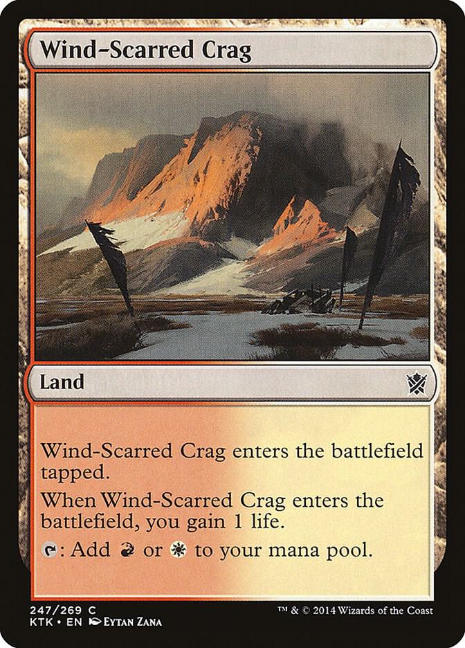 Wind-Scarred Crag Magic The Gathering
